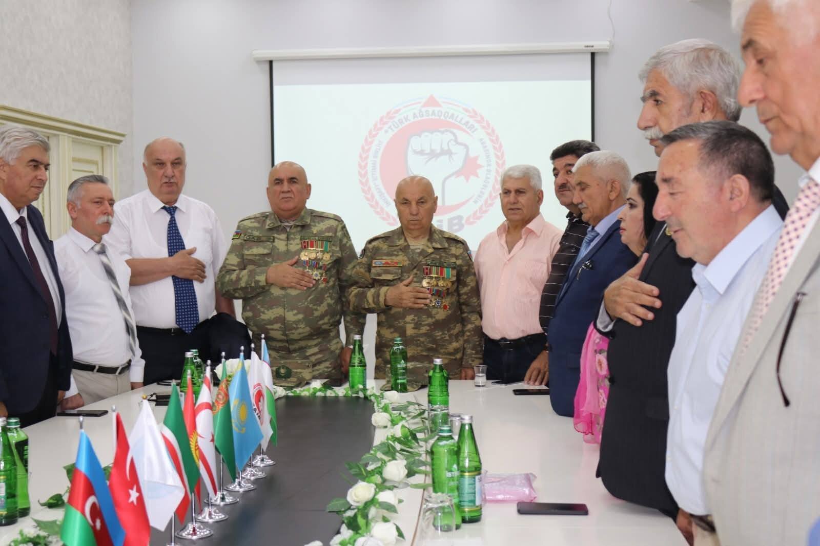 Azerbaycan Cumhuriyeti Silahlı Kuvvetleri Günü'ne adanmış genişletilmiş bir toplantı düzenlendi.