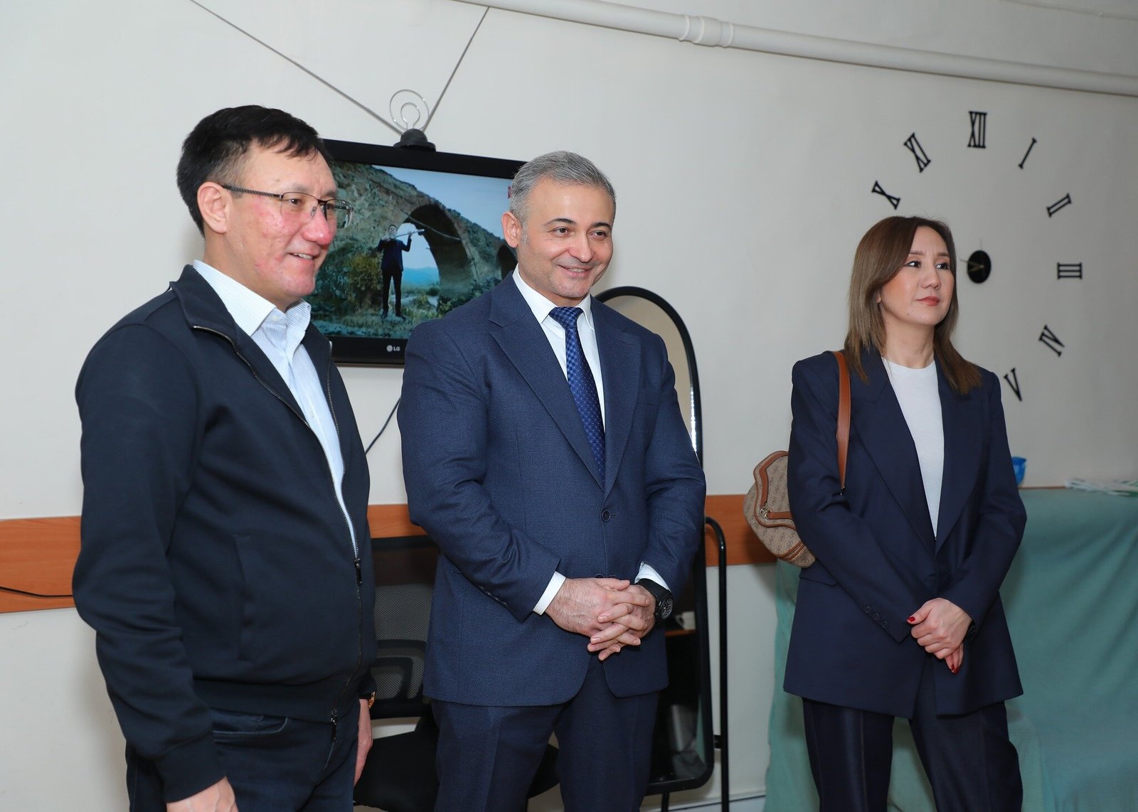 Kazakistan TV Yetkilileri AzTV-de...