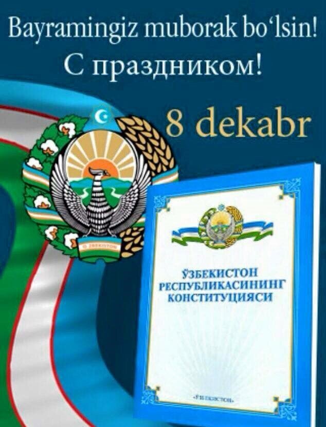 ÖZBEKİSTAN’DA 8 ARALIK ANAYASA GÜNÜ OLARAK KUTLANIYOR-Süleyman MERDANOĞLU*
